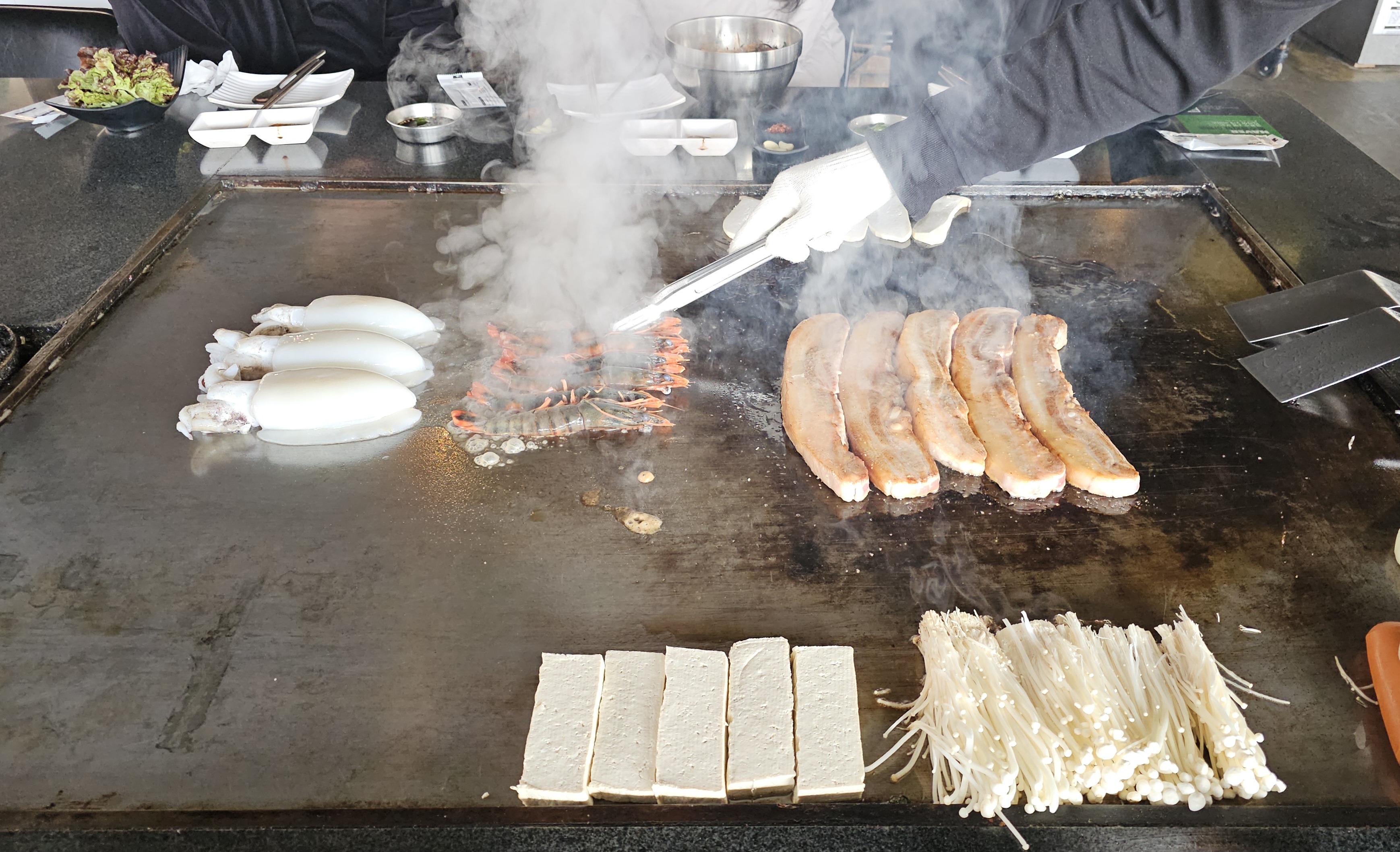 팔공산 갓바위 맛집 팔공노을철판구이