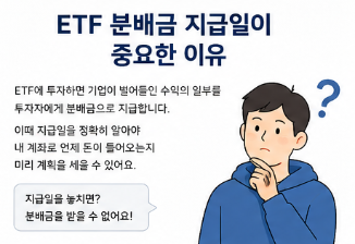 ETF 분배금 지급일 언제일까? 분배락일부터 입금일까지 쉽게 정리8