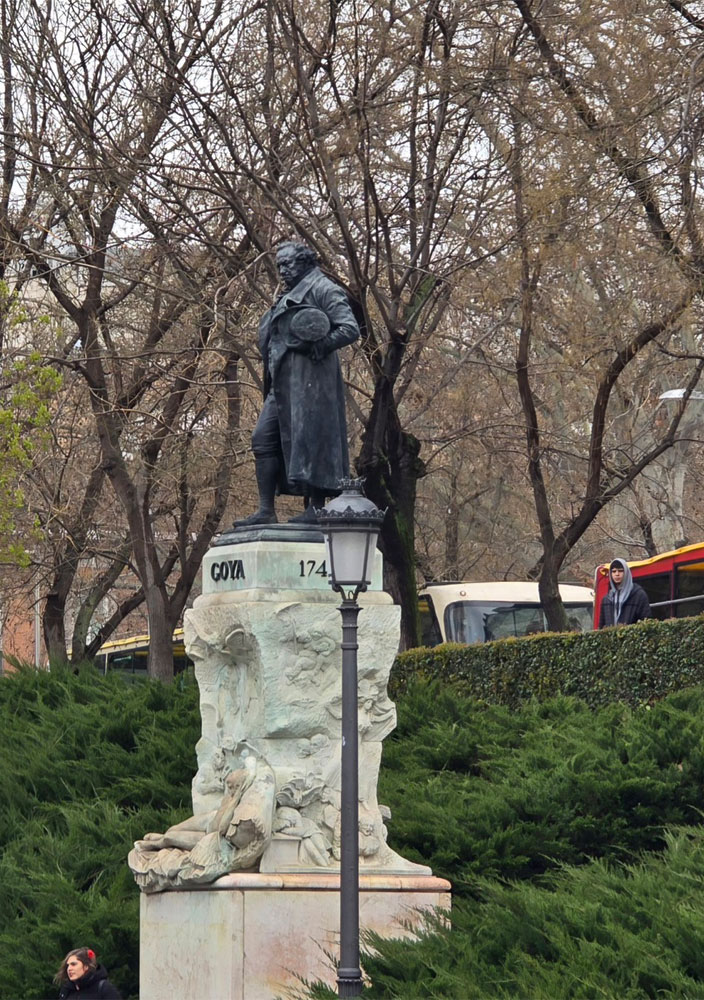 프란시스코 고야 동상