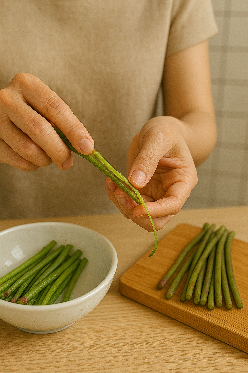 고구마줄기 볶음 황금레시피