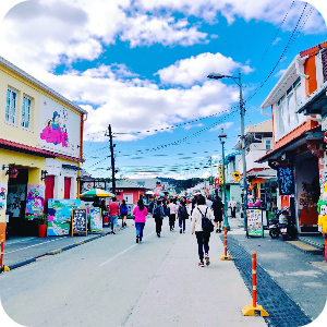 서귀포 이중섭 거리 가상 이미지