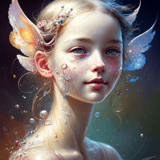 Playground AI로 생성한 그림(2) - 판타지아 소녀