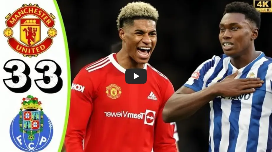 맨유 포르투 하이라이트 영상