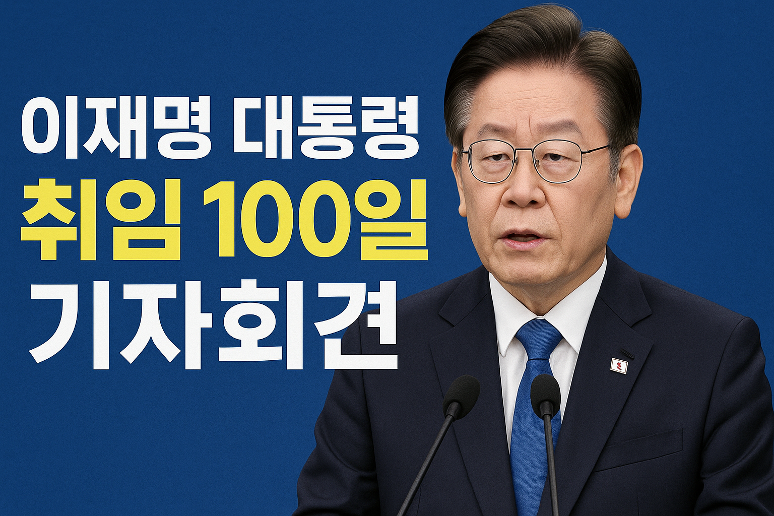 이재명 대통령 취임 100일 기자회견 정리: 경제&middot;부동산&middot;외교 핵심 내용