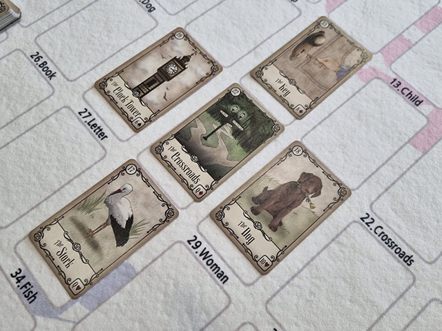 드림타로21 &ndash; 언더로즈 레노먼드 5장 리딩 / Dreamtarot21 &ndash; Under the Roses Lenormand