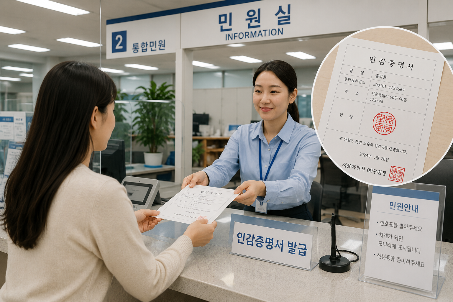 인감증명서 발급 방법 (발급절차, 준비사항, 주의사항)