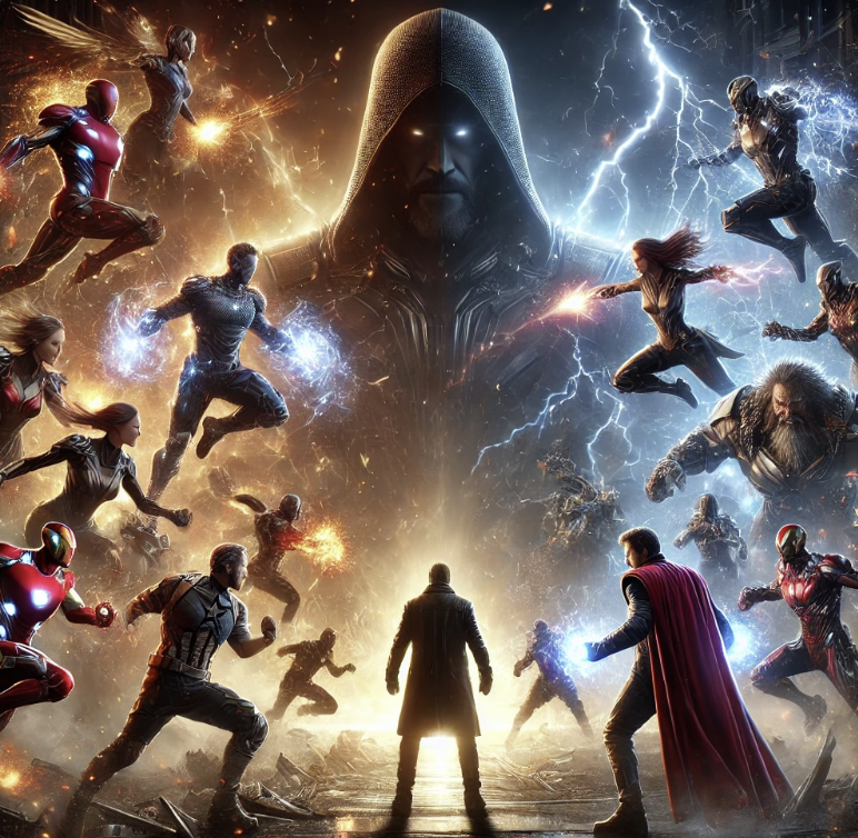 '어벤져스: 엔드게임'과 '저스티스 리그'와 관련된 이미지