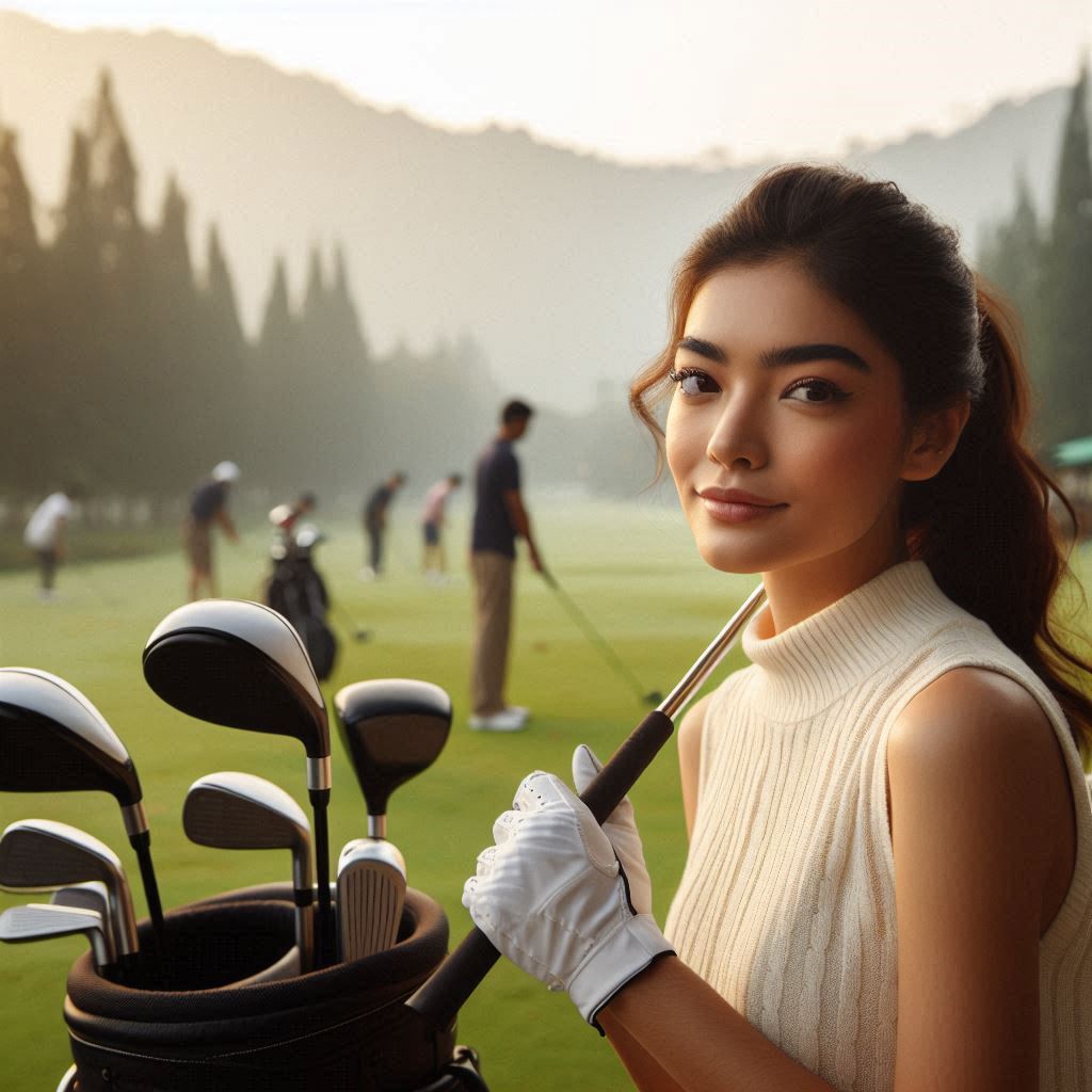 실외골프연습장 배경