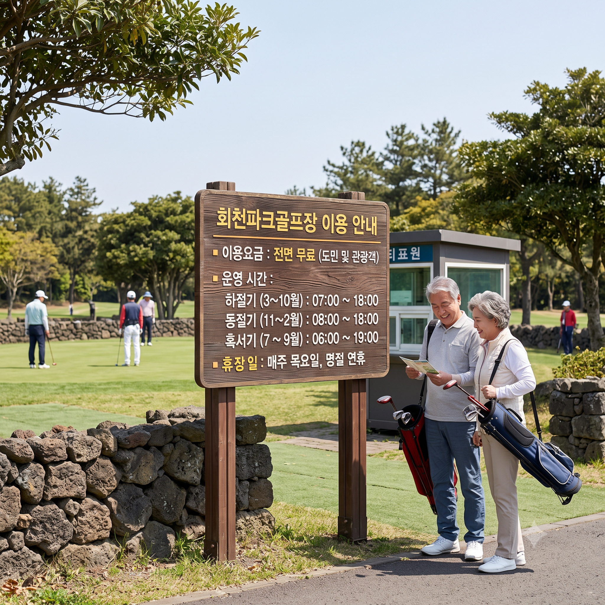 제주도 36홀 명품 구장이 0원? 회천파크골프장 예약 없이 무료로 즐기는 실전 꿀팁!