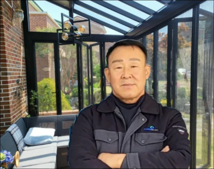 썬룸 장인 엔에스시스템폴딩도어 대표 박동일