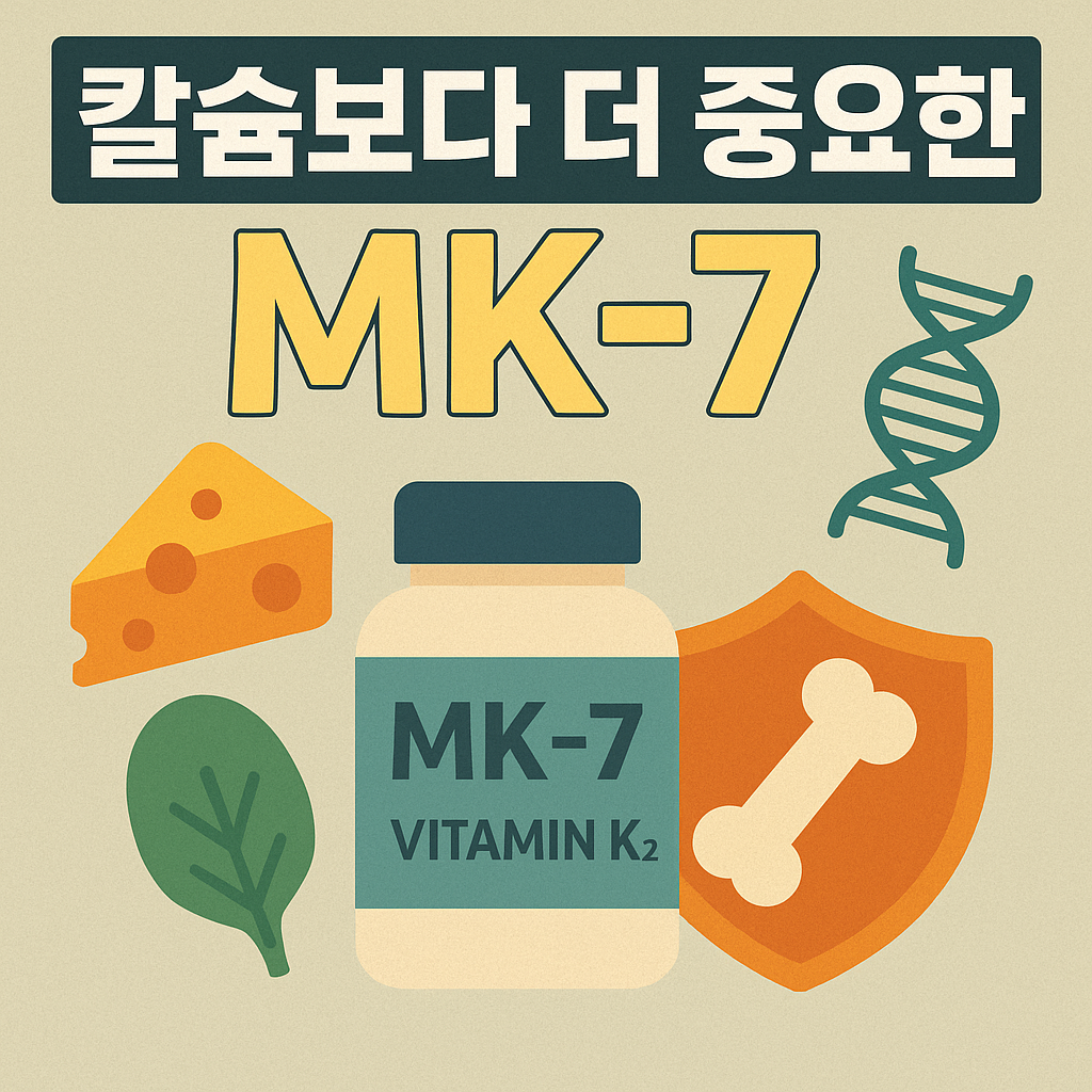 칼슘보다 더 중요한 MK-7? 뼈 건강의 진짜 핵심은 비타민 K2였어요 썸네일