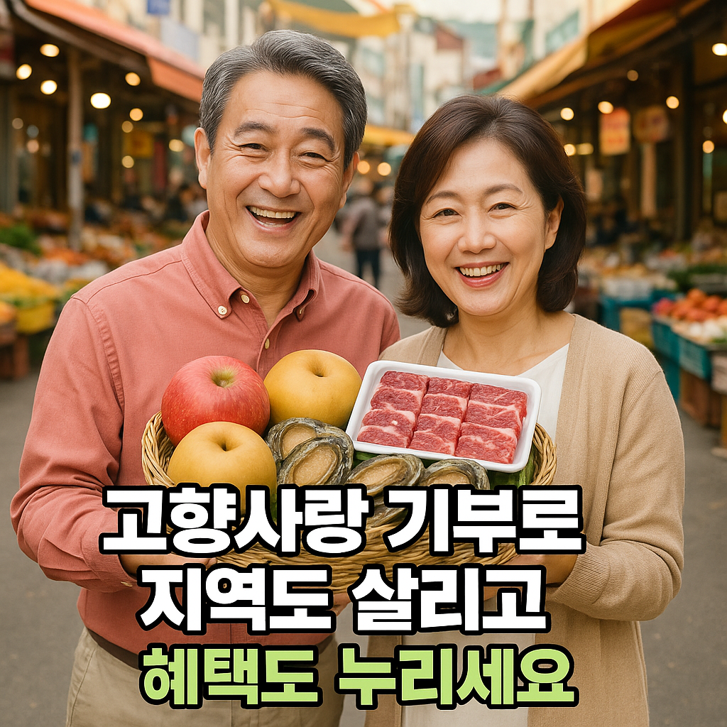 지역 사랑과 혜택도 누리는 고향사랑 기부