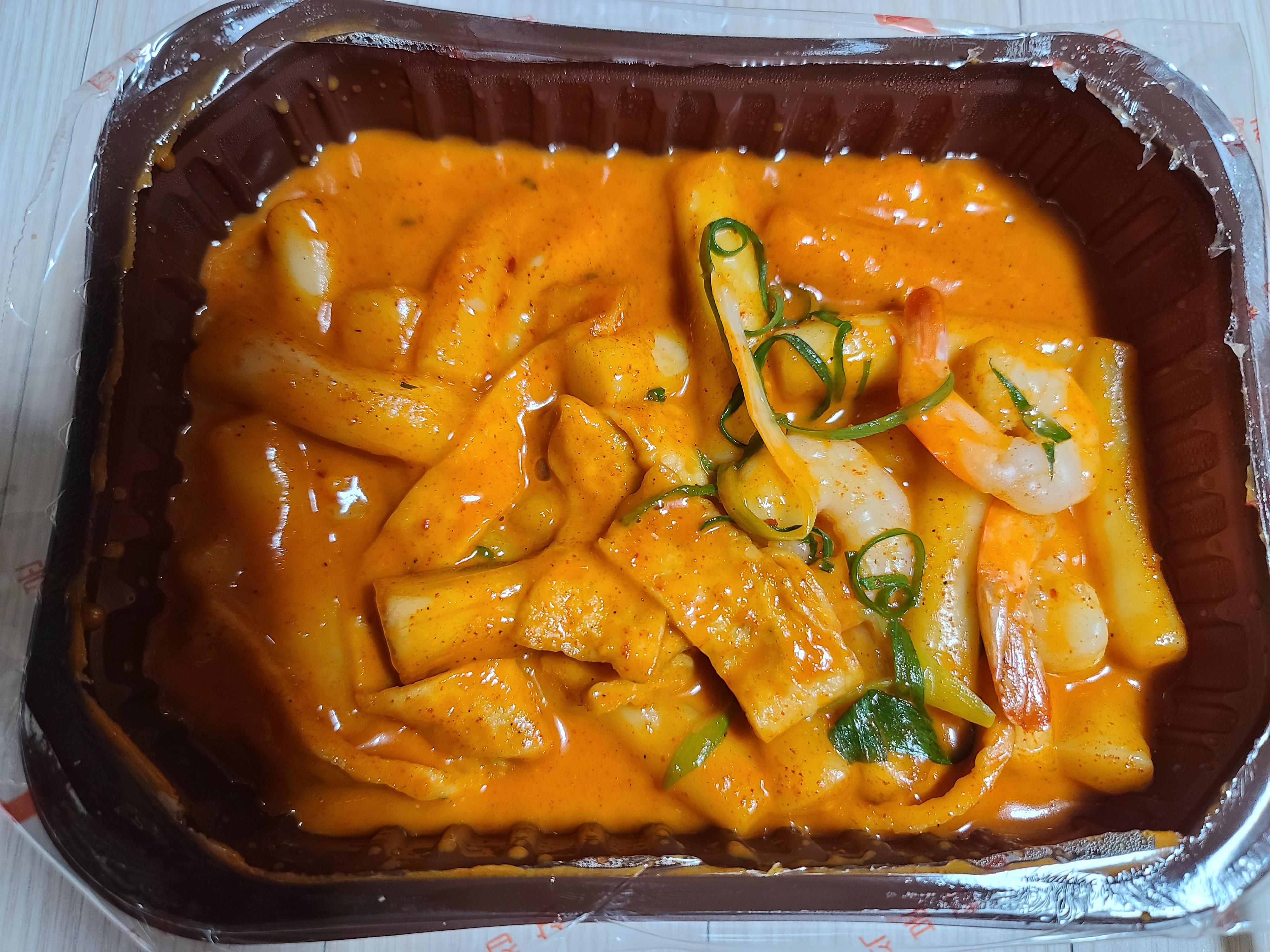 삼첩분식 로제 떡볶이!