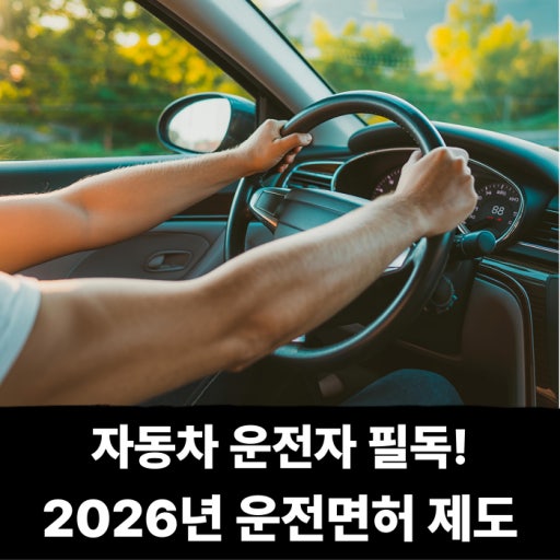 2026년 운전면허 지원금