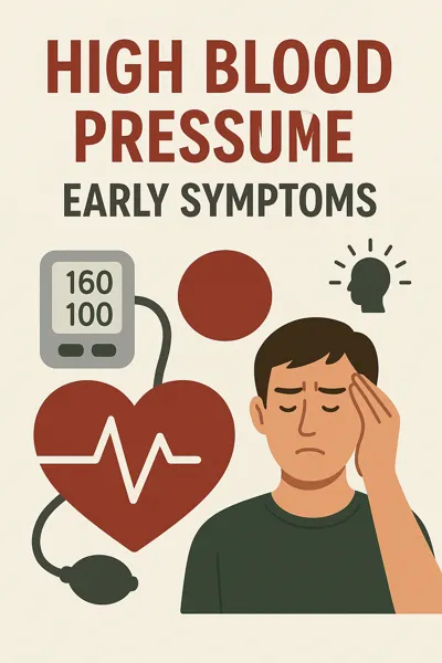 고혈압 초기증상 인포그래픽