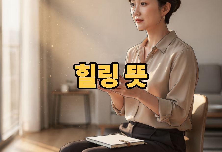 힐링 뜻 의미