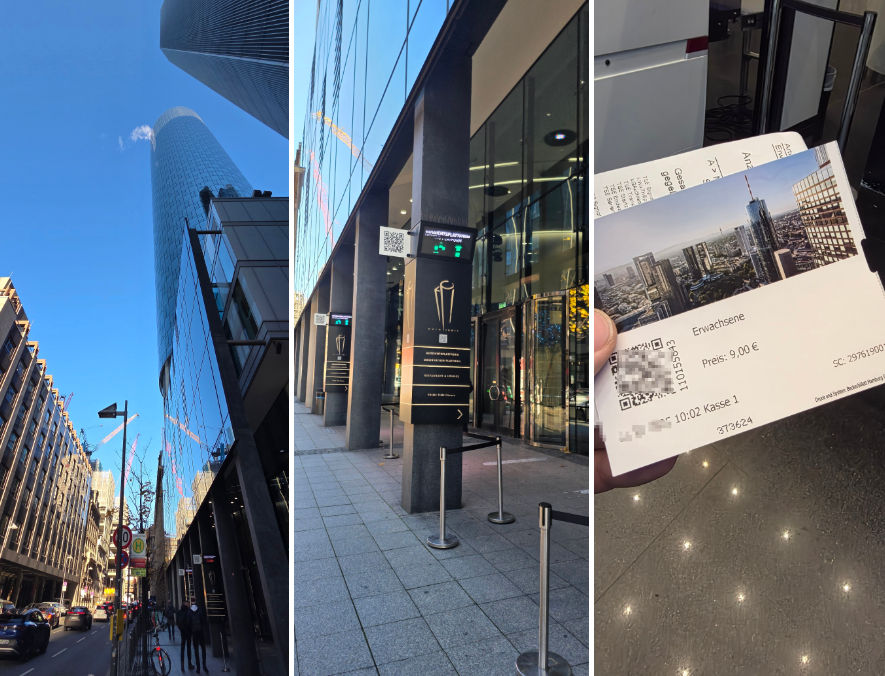 프랑크푸르트 오전 도보 산책 : 마인타워 오픈런/유로타워/마인강 산책