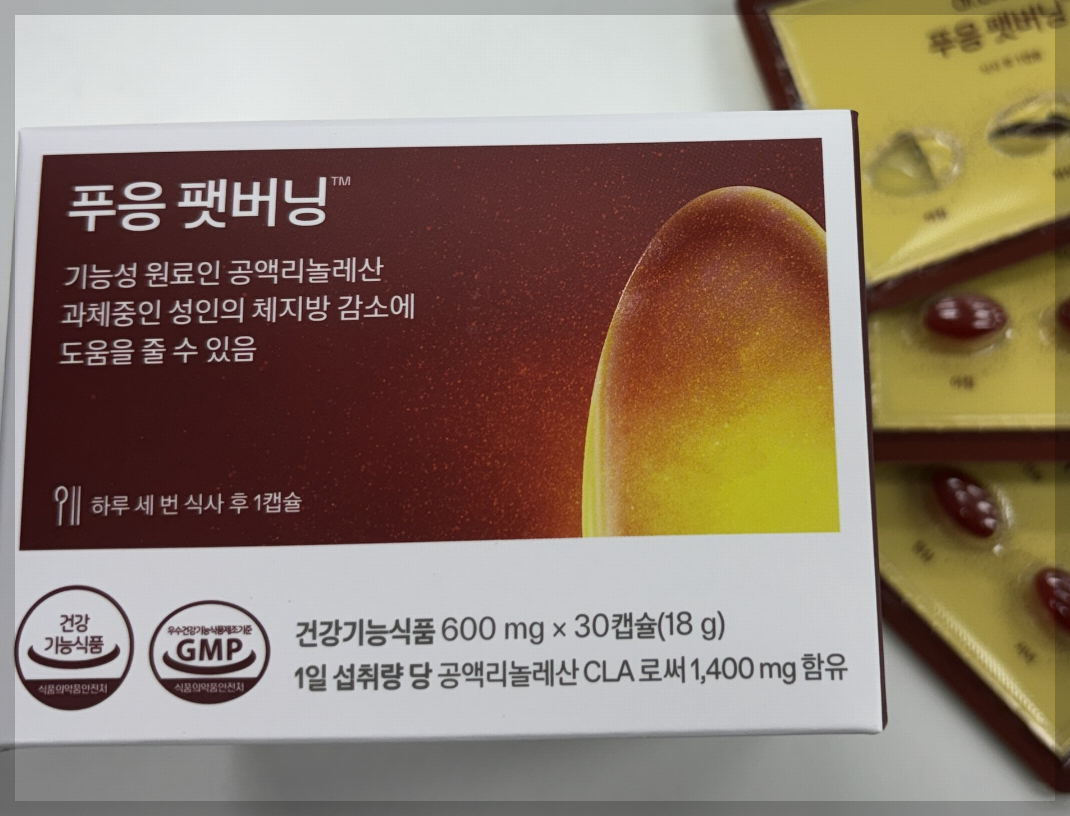 푸응 팻버닝 후기 및 효과 구매하기 전 3분 정리