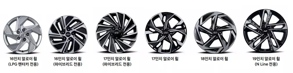 쏘나타 휠