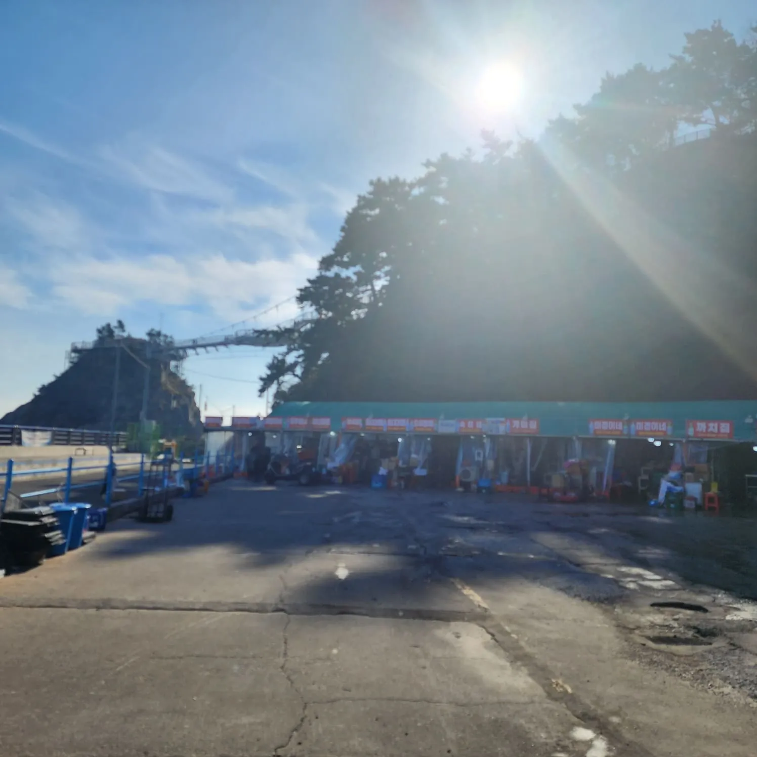 부산 송도 용궁구름다리와 숙이네