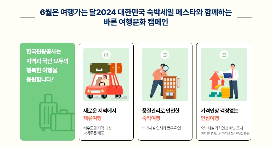 여행가는 달 할인 숙박 세일 페스타
