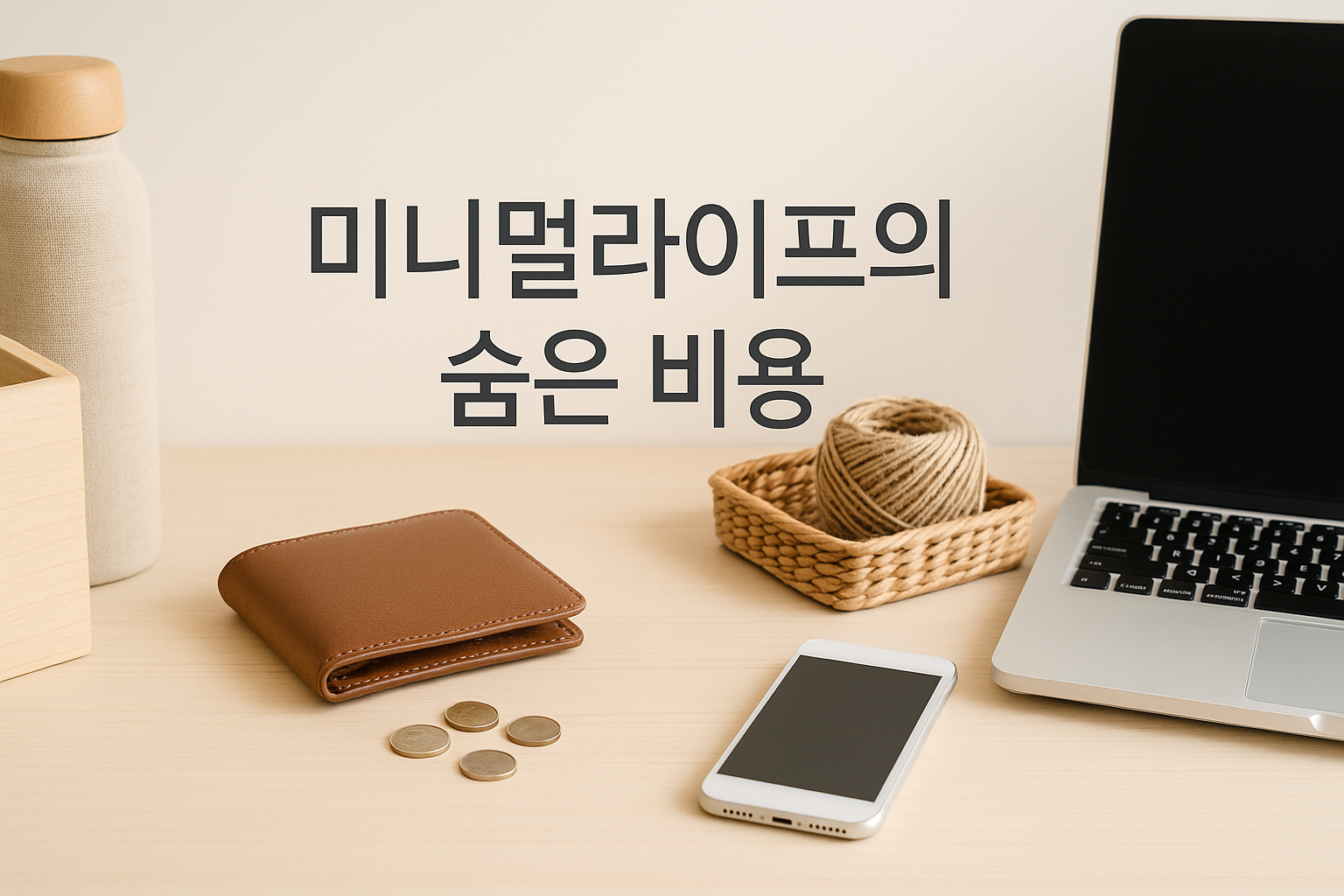 미니멀라이프의 숨은비용