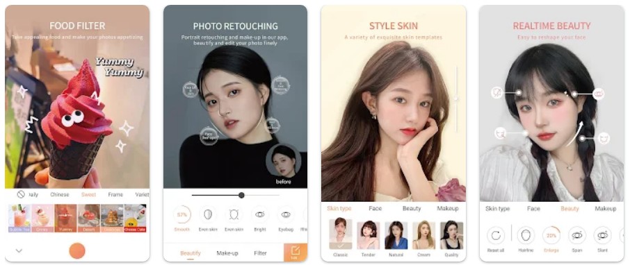 Wuta Camera앱 기능