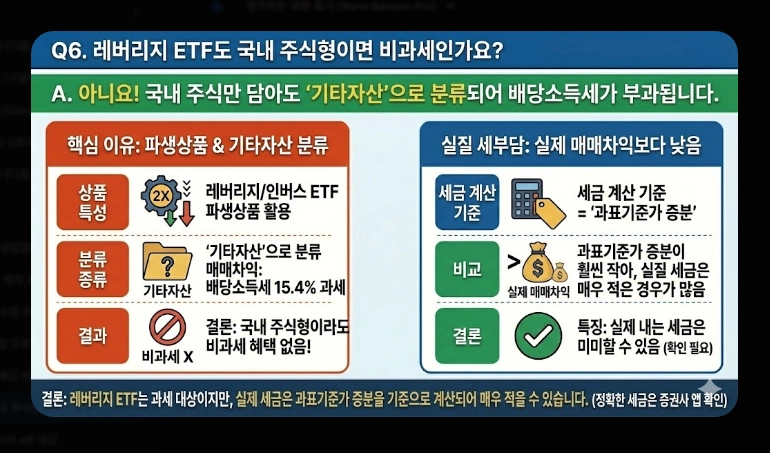 국내 주식형 ETF 세금 [2026년 개정] 유형별 비교 및 ISA&middot;연금 절세 계좌 활용법