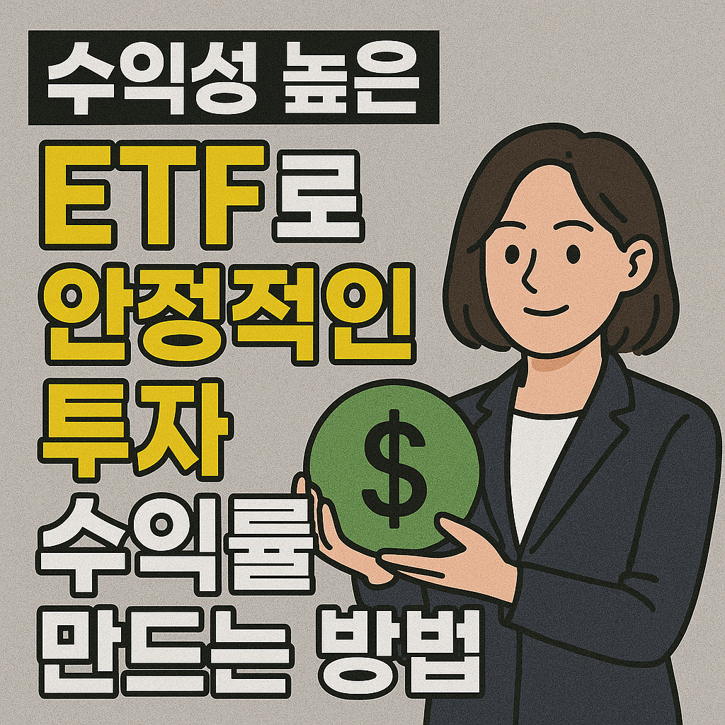 ETF로 안정적인 투자 수익률 만드는 방법