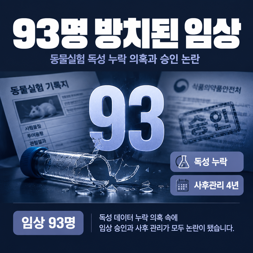 93명 방치된 임상