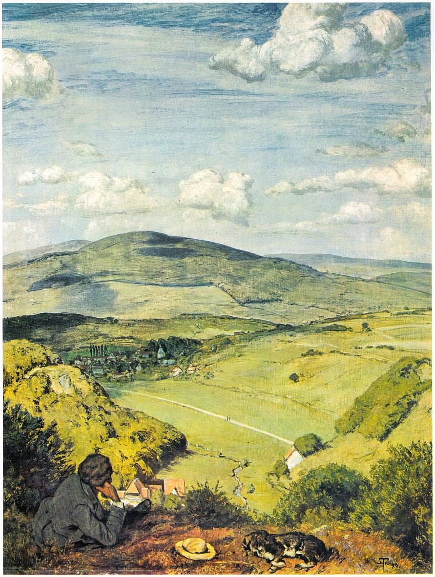 한스 토마(Hans Thoma)&#44; 독일&#44; 화가&#44; 1839-1924