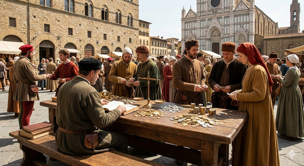 Bank 어원, 돈을 다루는 은행이 '긴 의자'에서 시작된 황당한 이유