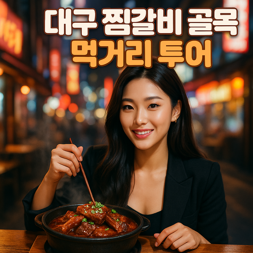 대구 찜갈비 골목 맛집 코스 2025