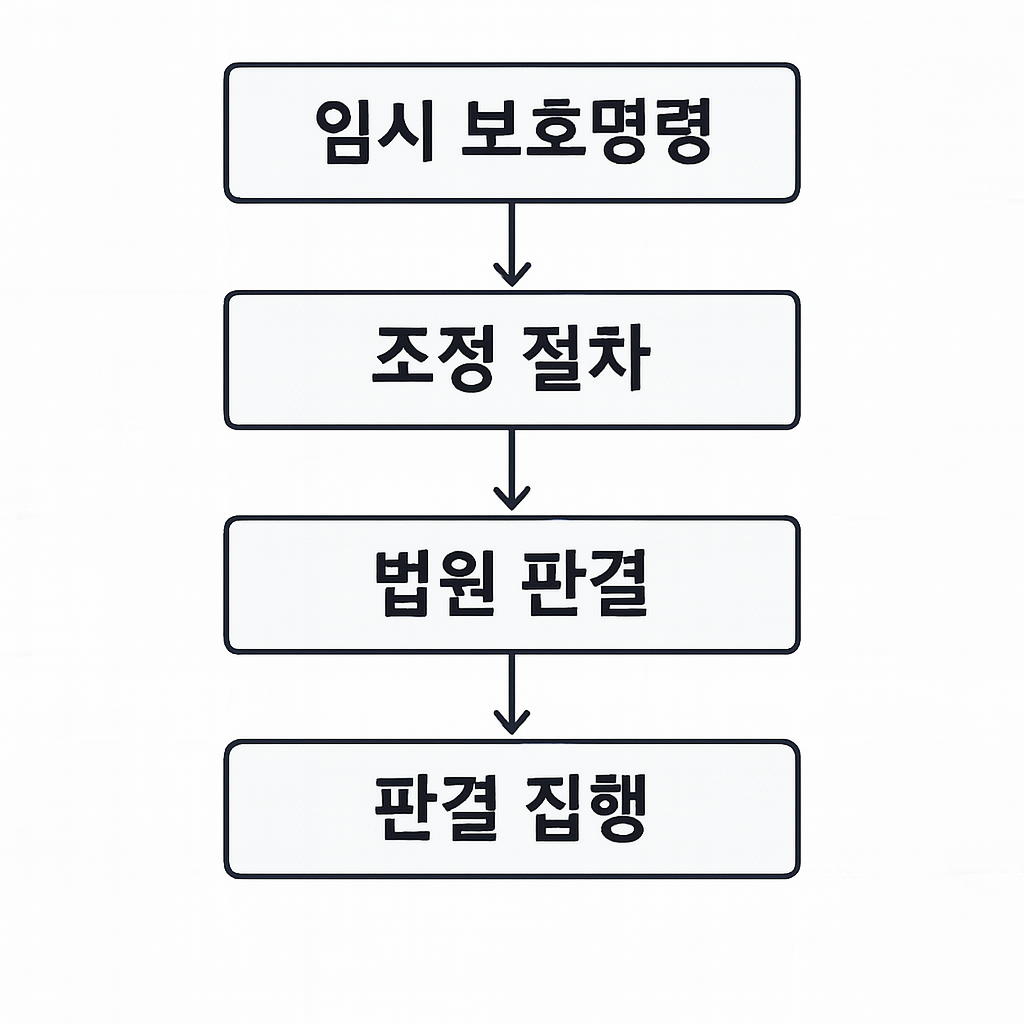 양육권 분쟁 절차 순서