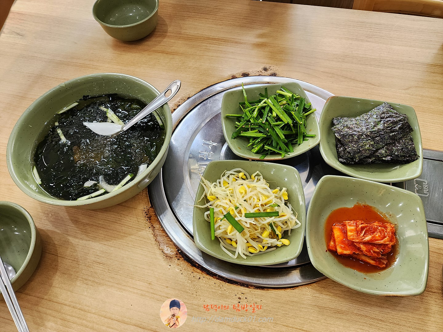 운중골낙지마당 반찬