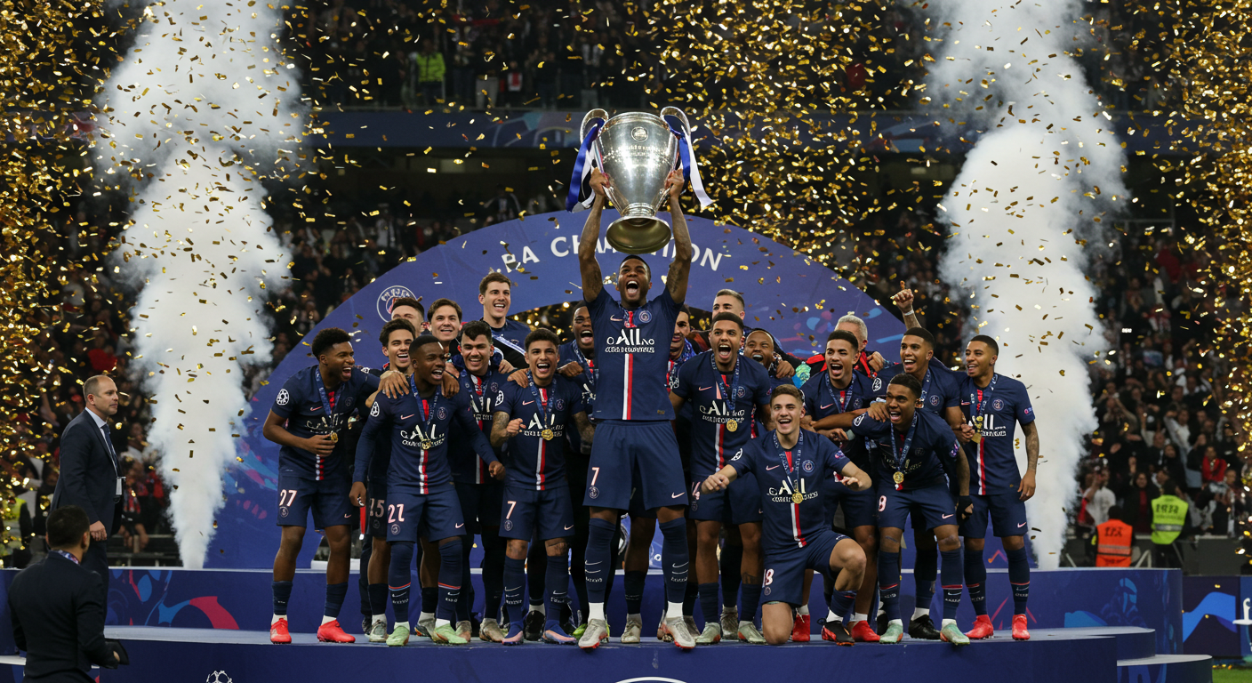 PSG 우승 이미지