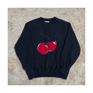 M80 키르시 체리 블랙 맨투맨/ 삼촌네구제