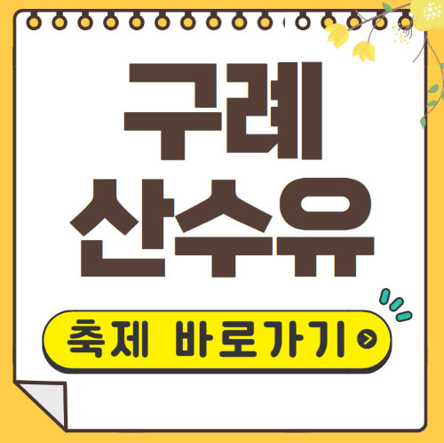 구례 산수유 축제