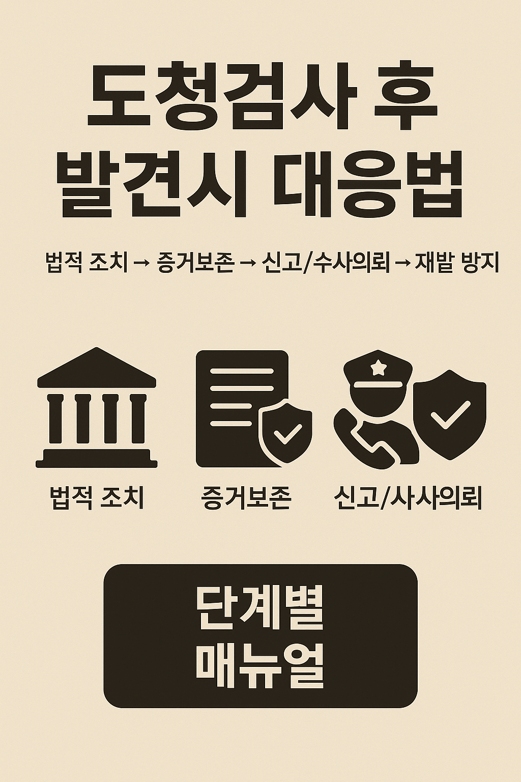 도청검사 후 발견시 대응법, 법적 조치부터 재발 방지까지 단계별 매뉴얼