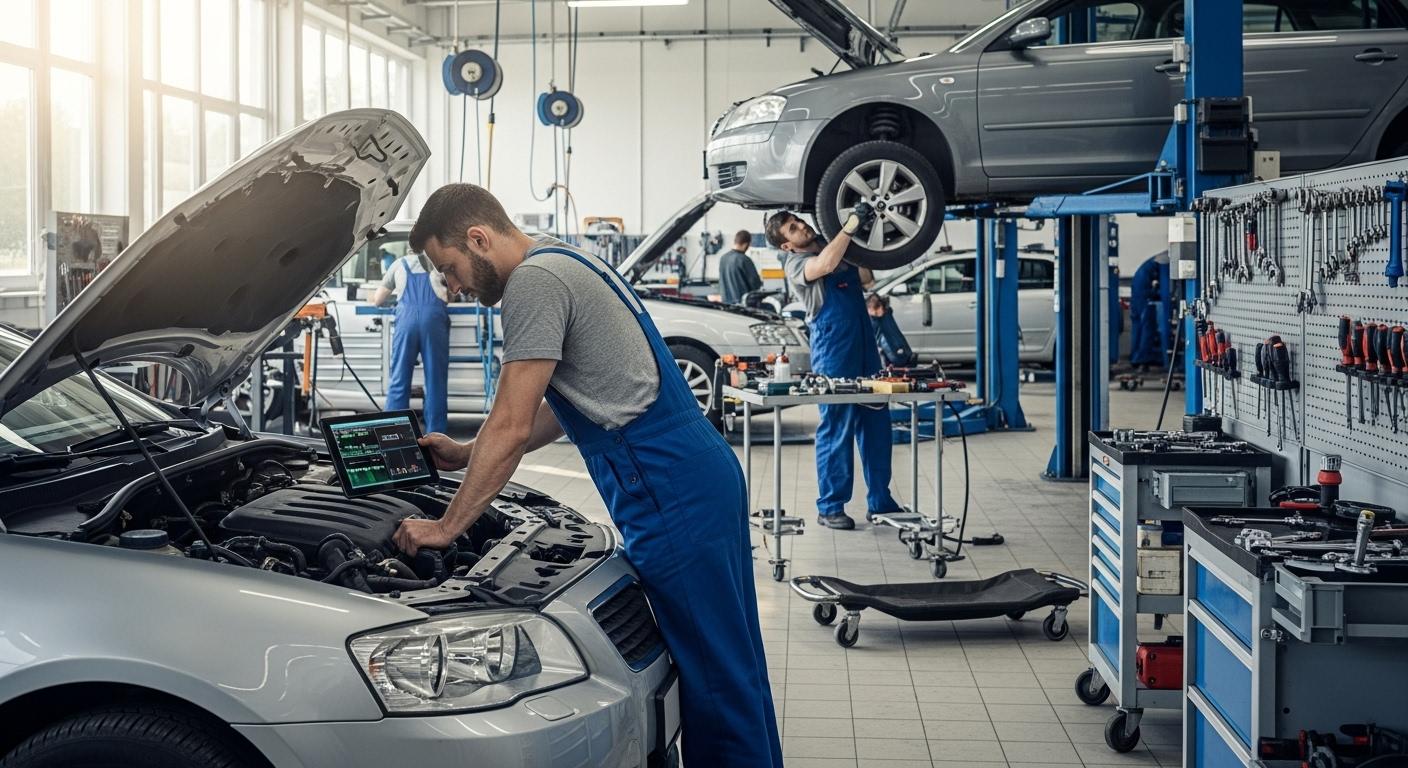 자동차 정비 신입