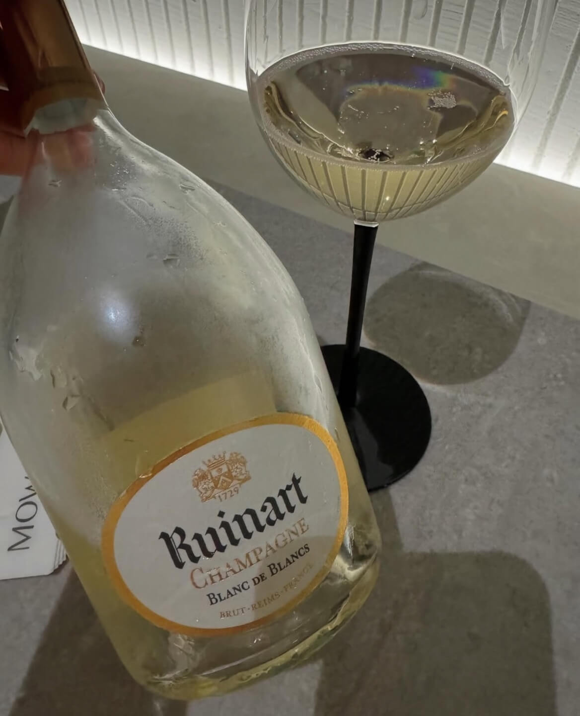 ๋คผ์ด๋๋ฅด ๋ธ๋ ๋ ๋ธ๋ ์ดํ์ธ๏ฝRuinart Blanc de Blancs Champagne, Champagne, France