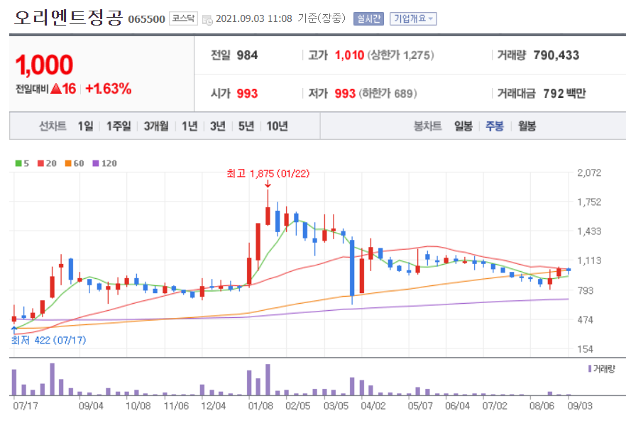 이재명 관련주 대장주
