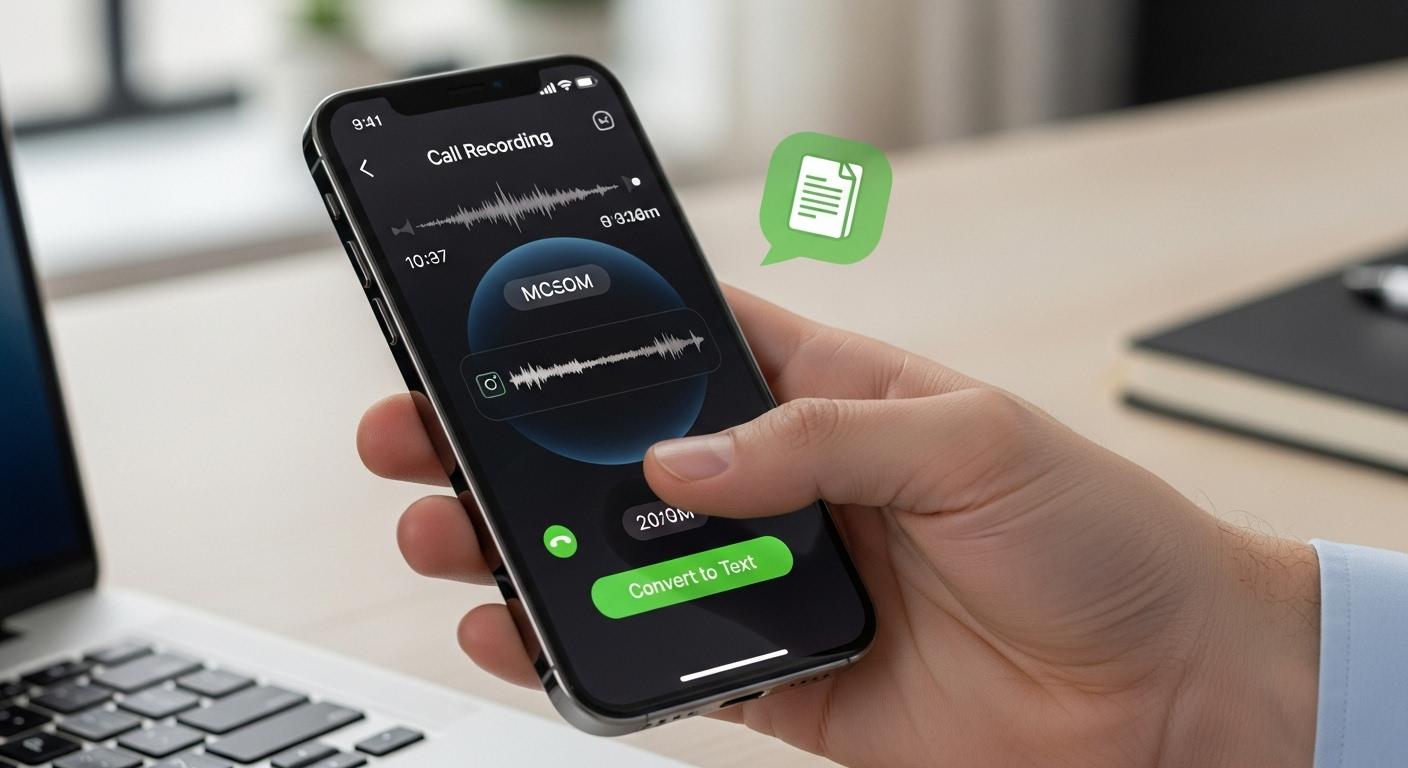 아이폰통화녹음자동변환