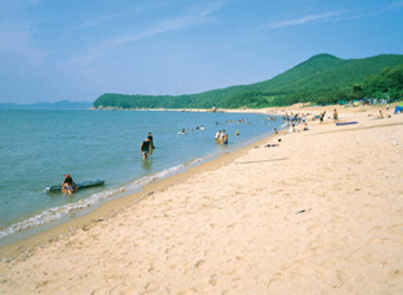 동막해변
