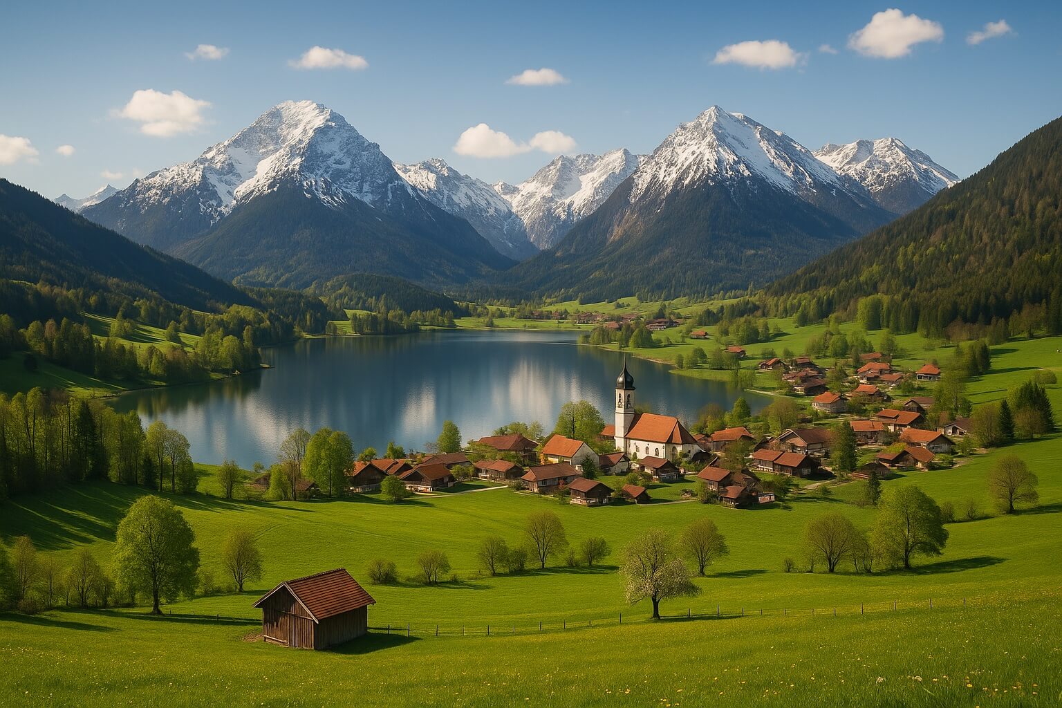 알프스 여행 관련 사진