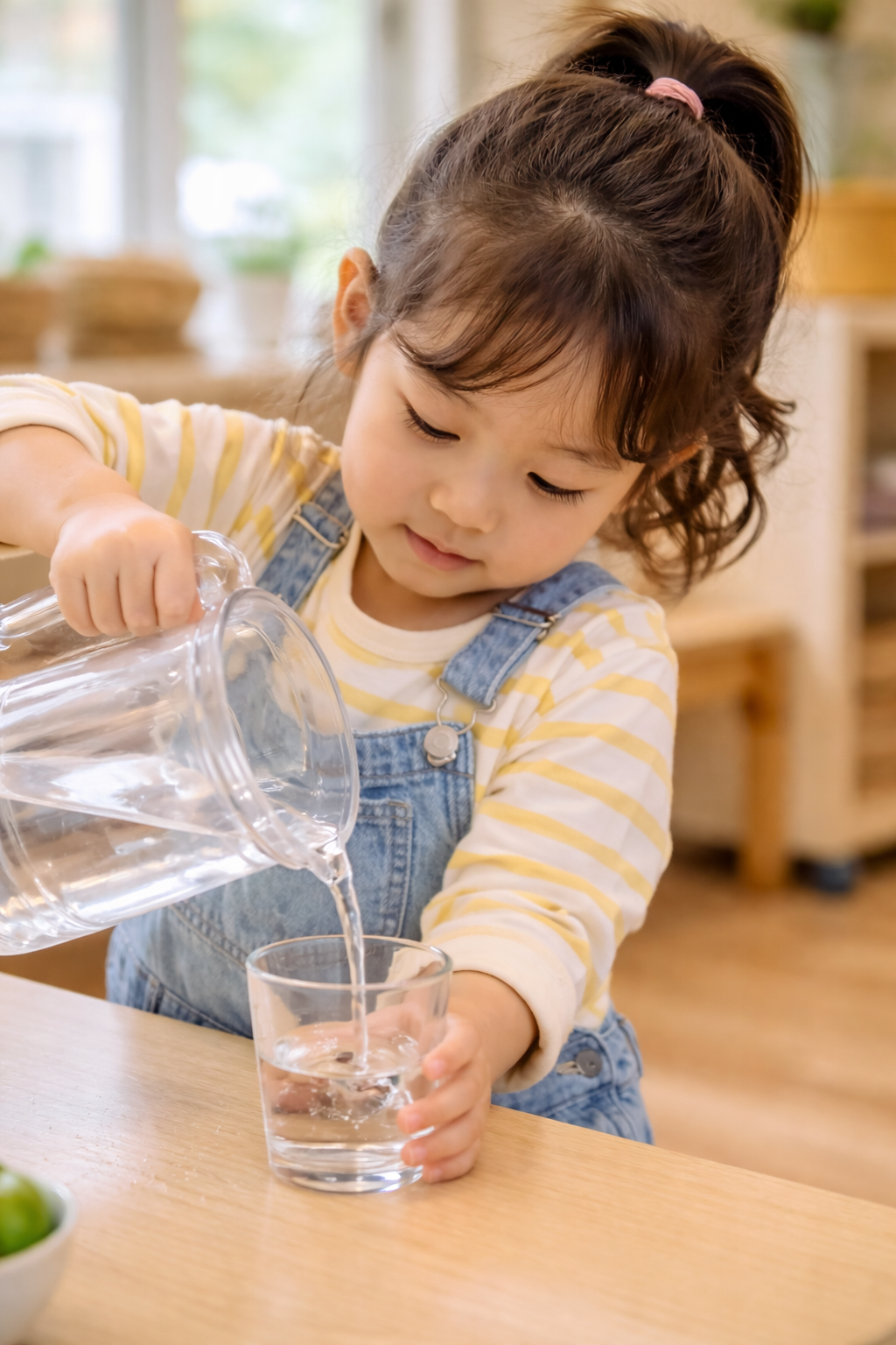 아이의 자기주도성을 키워주는 부모의 기다림과 올바른 대화법을 설명하는 이미지