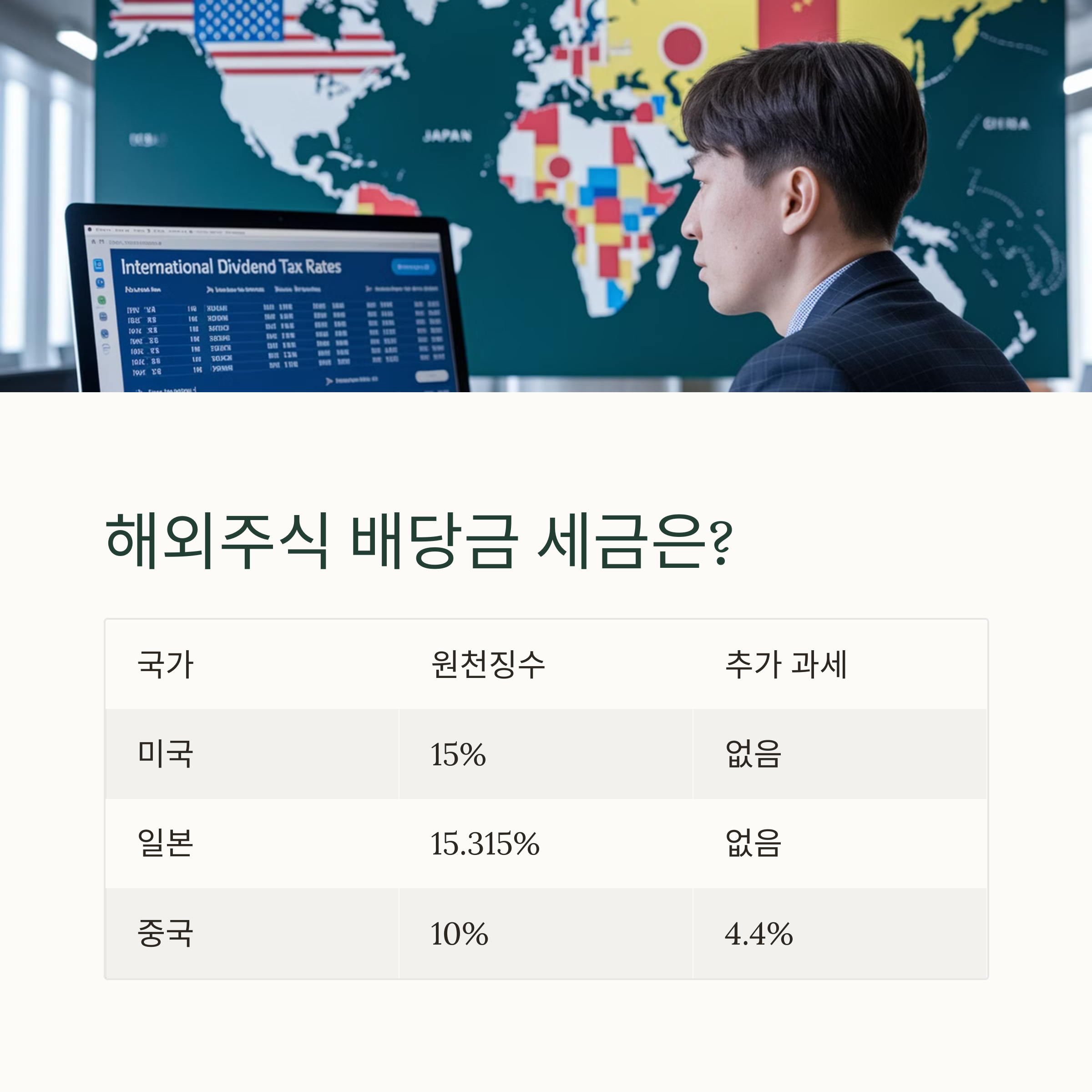 주식 배당금 세금