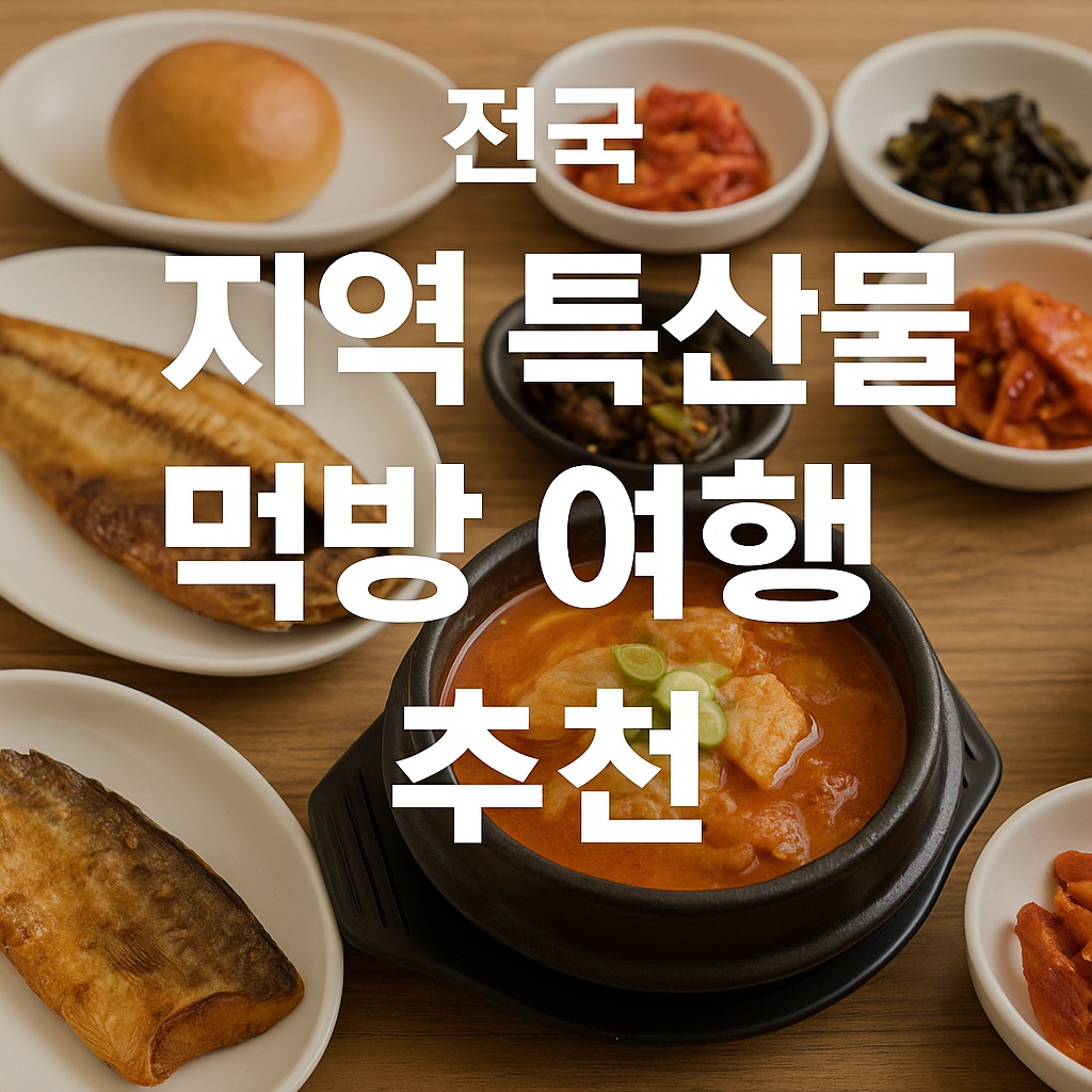 전국 지역 특산물 먹방