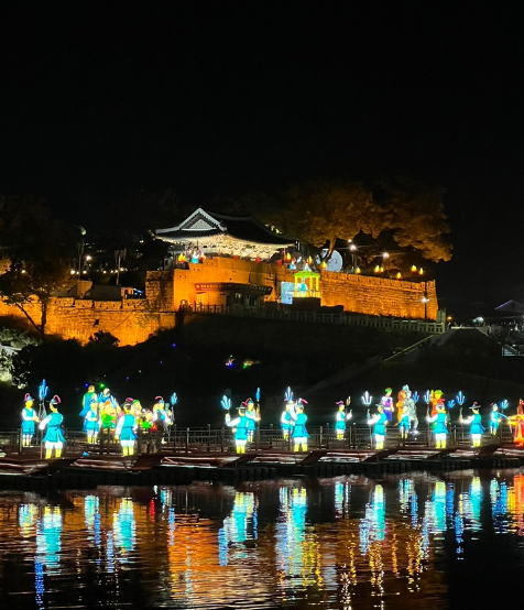진주유등축제-불꽃놀이-진주여행지