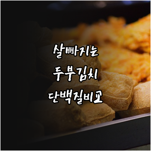 체중 감량 돕는 두부김치 조리법 및 ..